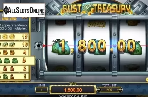 Win 2. Bust Treasury from Dragoon Soft