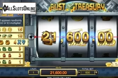 Win 1. Bust Treasury from Dragoon Soft