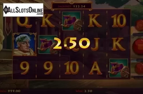 Win Screen . Caesar's Conquest from Woohoo