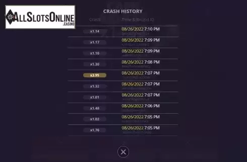 History Screen