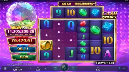 Cash 'N Riches WowPot Megaways slot screenshot 3