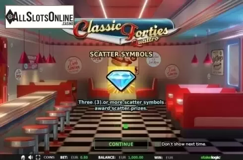 Intro 2. Classic Forties Quattro from StakeLogic