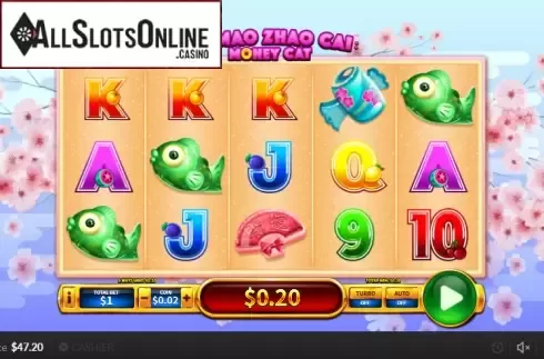 Win screen 1. Da Mao Zhao Cai Money Cat from Skywind Group