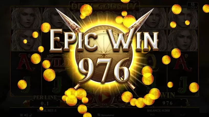 Demi Gods IV slot screenshot 7