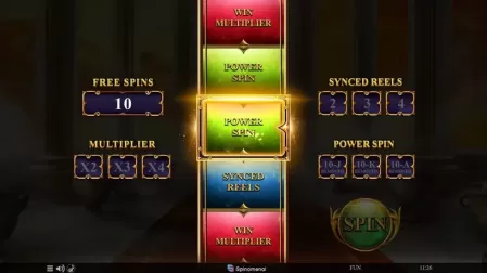 Demi Gods IV slot screenshot 4