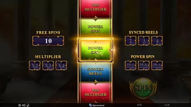 Demi Gods IV slot screenshot 4