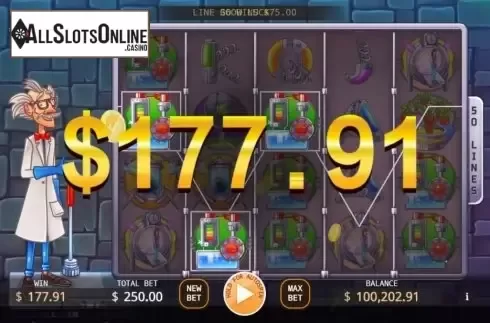 Win Screen 3. Dr. Geek from KA Gaming