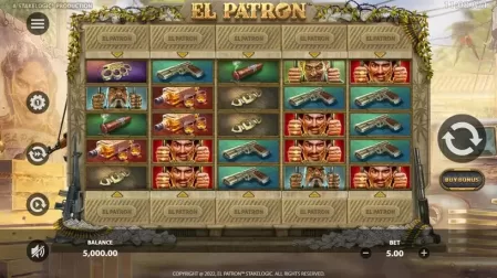 El Patron slot screenshot 1