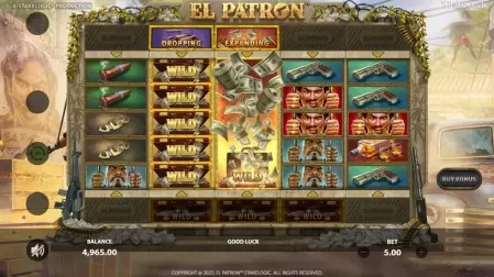 El Patron slot screenshot 3