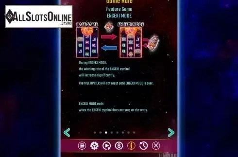 Engeki Mode screen