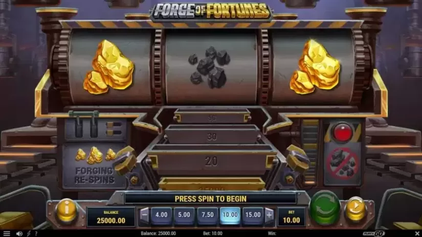 Forge of Fortunes slot screenshot 1