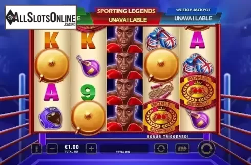 Free Spins Win Screen