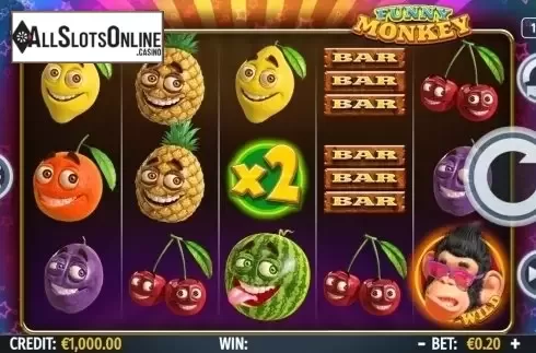 Game Screen. Funny Monkey from Octavian Gaming