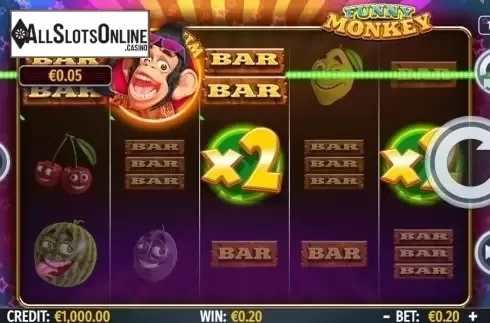 Win Screen. Funny Monkey from Octavian Gaming