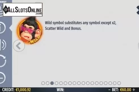 Features. Funny Monkey from Octavian Gaming