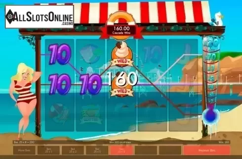 Win Screen . Fun on the Seafront from Gamesys