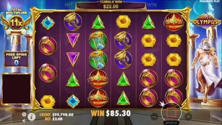 Gates of Olympus slot screenshot 4