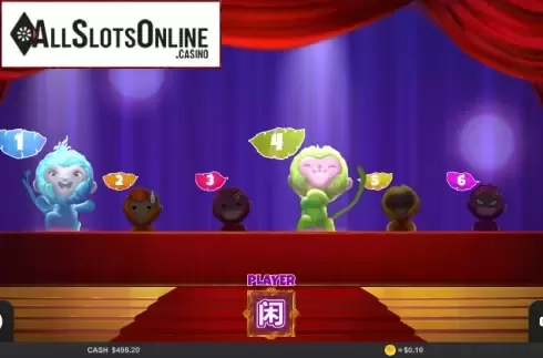 Screen 4. Go! Monkey from Pragmatic Play