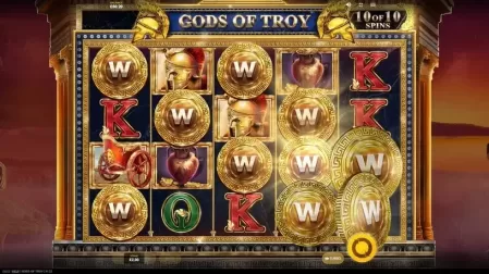 Gods Of Troy slot screenshot 3