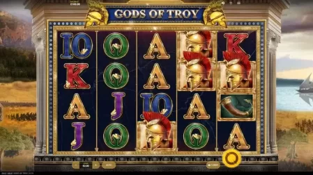 Gods Of Troy slot screenshot 1