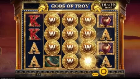 Gods Of Troy slot screenshot 4