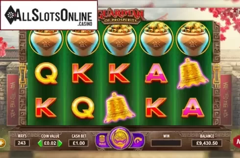 Reel Screen. Guardians Of Prosperity from NetGaming