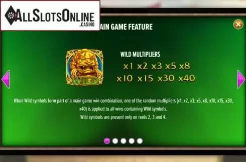 Features. Guardians Of Prosperity from NetGaming