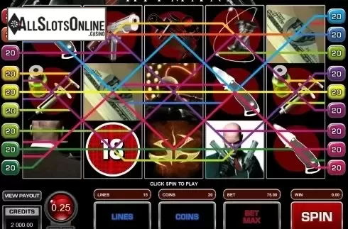 Screen7. Hitman from Microgaming