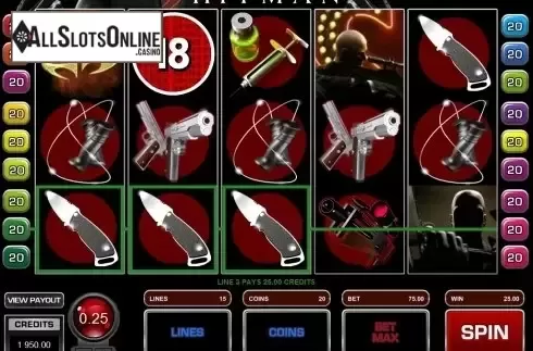 Screen8. Hitman from Microgaming