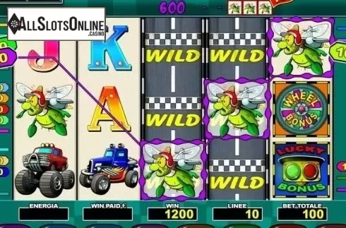 Reel Screen. Hot Race from Octavian Gaming