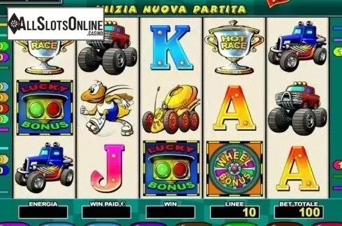 Reel Screen. Hot Race from Octavian Gaming