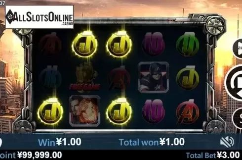 Win screen 3. Infinity War from Virtual Tech