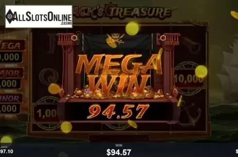 Mega Win. Jack Treasure from Pariplay