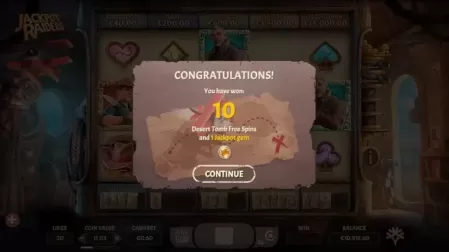Jackpot Raiders slot screenshot 3