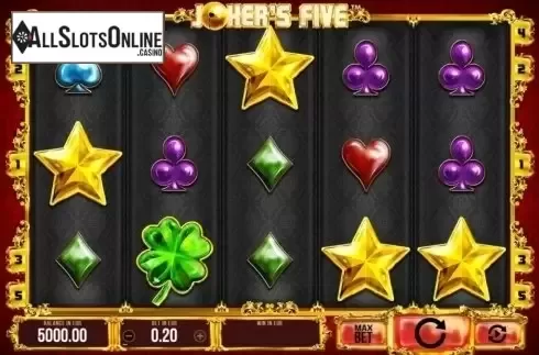 Reel Screen. Jokers Five from SYNOT