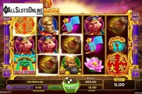 Win. King Of Monkeys from GameArt