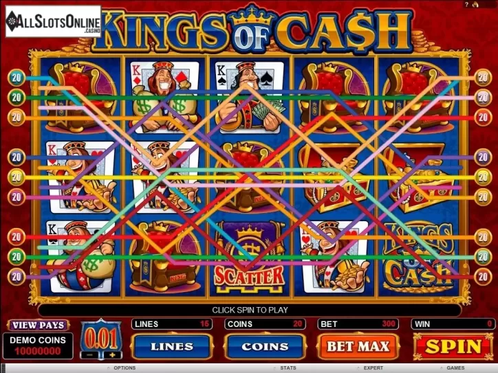 Screen9. Kings of Cash from Microgaming