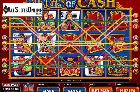 Screen9. Kings of Cash from Microgaming