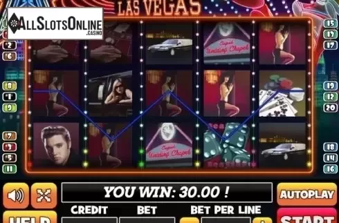 Win Screen. Las Vegas (PlayPearls) from PlayPearls