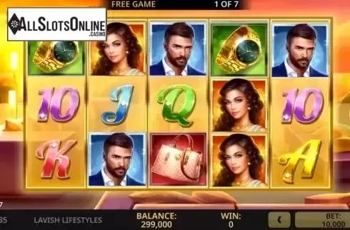Bonus game screen