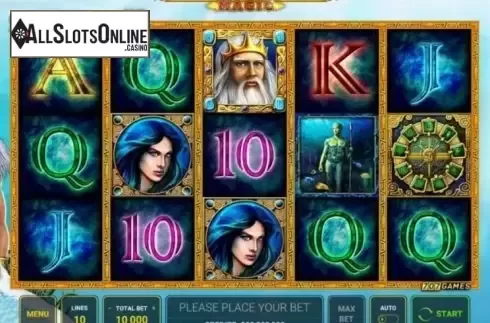 Reel Screen. Lord of the Ocean Magic from Greentube