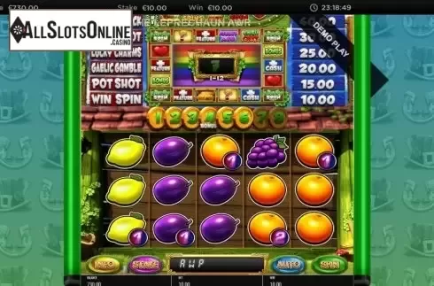 Win Screen 1. Luck O' The Leprechaun from Blueprint