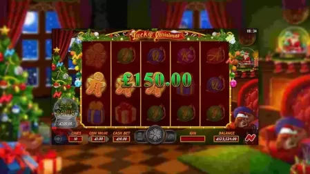 Lucky Christmas slot screenshot 2