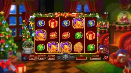 Lucky Christmas slot screenshot 3