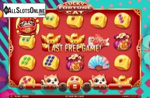 Last Free Game. Lucky Fortune Cat (Habanero) from Habanero