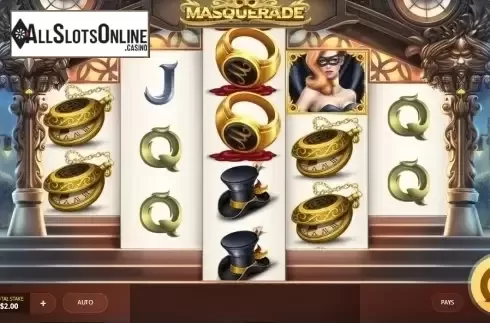 Game Workflow screen. Masquerade (Red Tiger) from Red Tiger