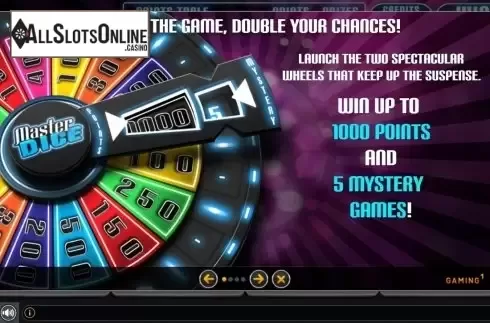 Info. Master Dice from GAMING1