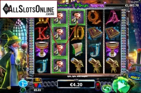 Wild. Merlin's Magic Respins from NextGen