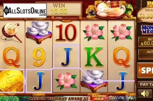 Game workflow 3. Money Meow from PlayStar