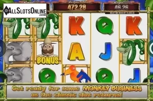Reel Screen. Monkey Business Deluxe from Blueprint
